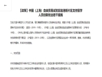 中國（上海）自由貿易試驗區(qū)臨港新片區(qū)注冊公司，支持留學人員創(chuàng)業(yè)若干措施 